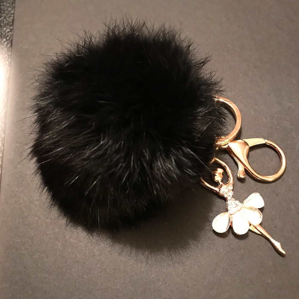 Fur Ball Keychains